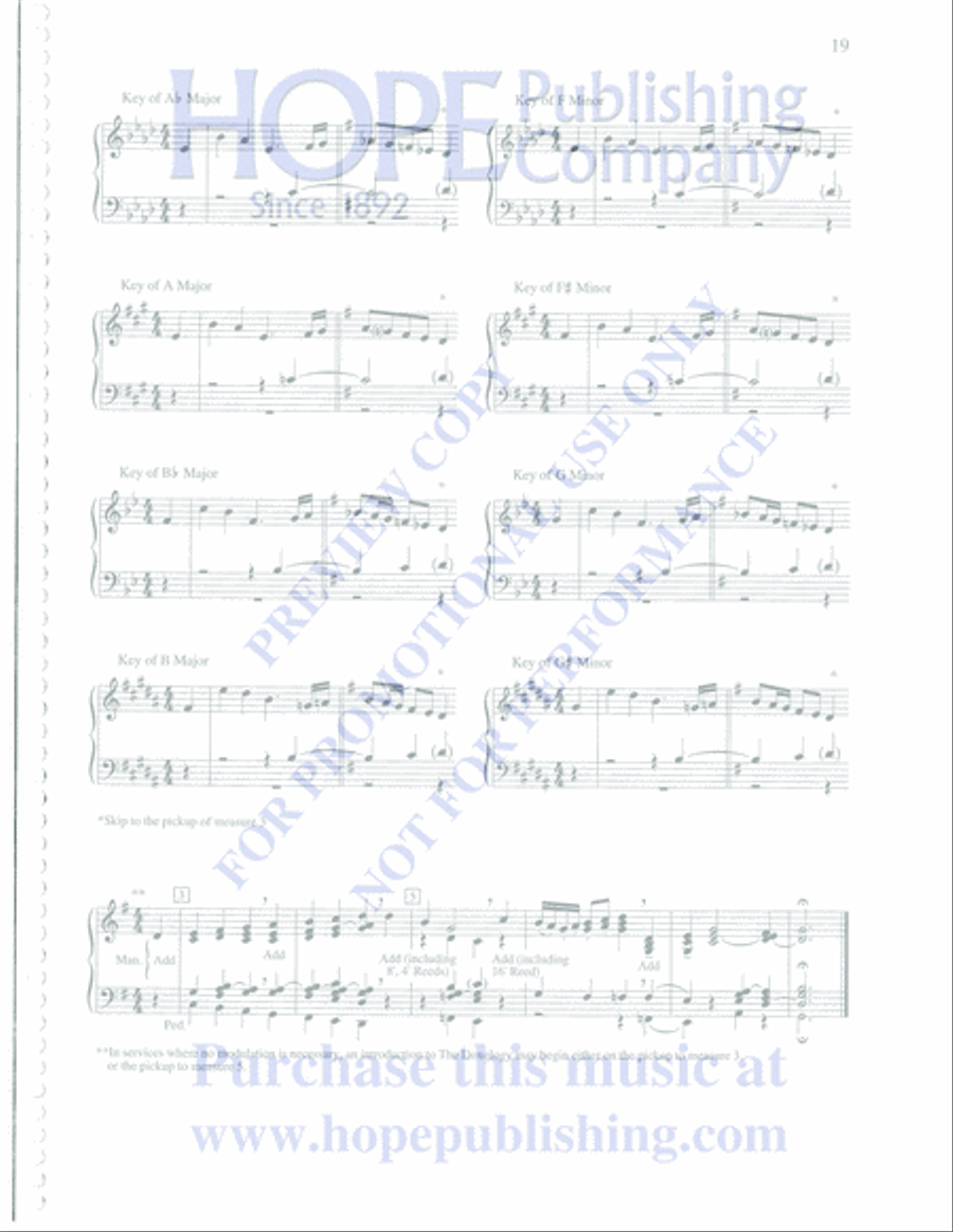 Practical Guide to Arranging Music for Organ, Choir, Handbells & Other Instrumen Choir scores gallery preview page 20