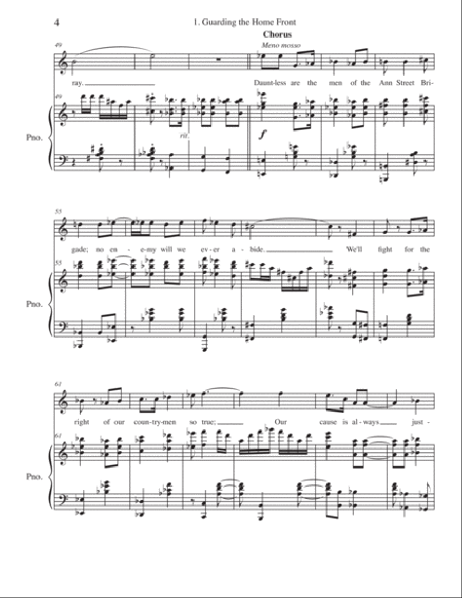 Selections from Light Upon Silver, volume 2 Voice scores gallery preview page 6