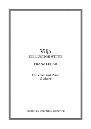 Book cover for Vilja - Die Lustige Witwe (G Major)