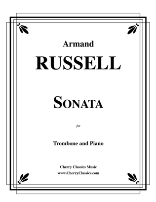 Book cover for Sonata for Trombone & Piano