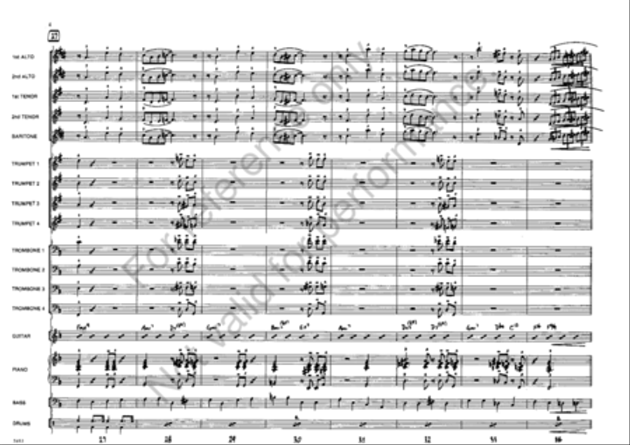 Mixing it Up Jazz Ensemble scores gallery preview page 5