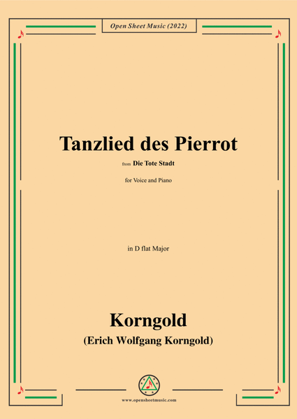 Korngold-Tanzlied des Pierrot,from Die Tote Stadt