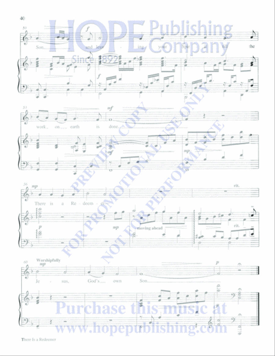 Seven Sacred Vocal Solos High Voice scores gallery preview page 43