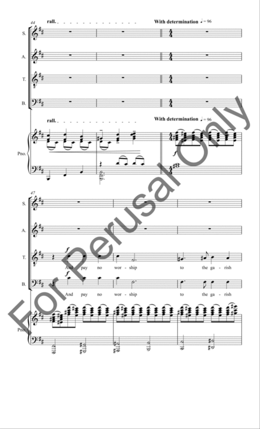 Eulogy Eulogy 4-Part scores gallery preview page 7