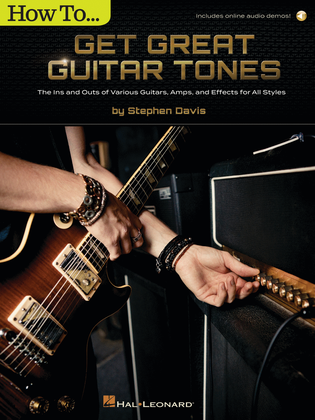 Book cover for How to Get Great Guitar Tones