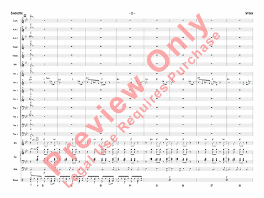 Sticks Sticks Jazz Ensemble scores gallery preview page 14