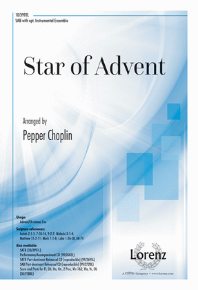 Book cover for Star of Advent