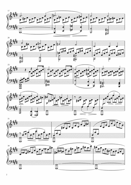 Moonlight Sonata, Mov. 1 - Ludwig Van beethoven