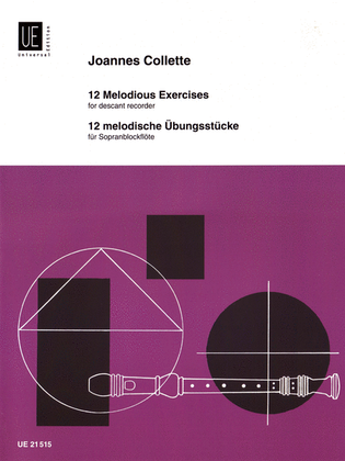 Book cover for 12 Melodic Studies