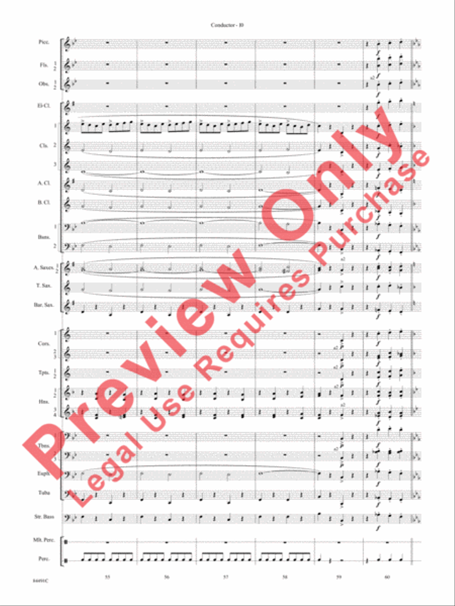 The Typewriter Concert Band scores gallery preview page 13
