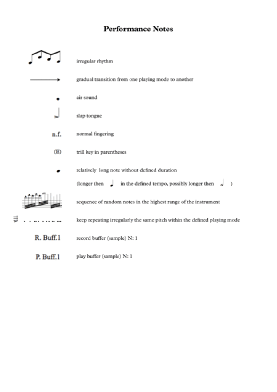 E profundo for amplified clarinet & live electronics B-Flat Clarinet scores gallery preview page 3