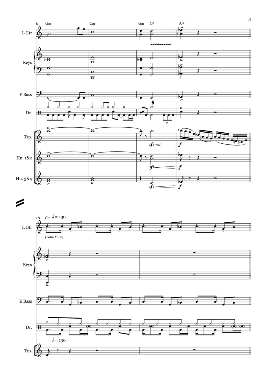 Space 1999 (alpha Mix) Small Ensemble scores gallery preview page 3