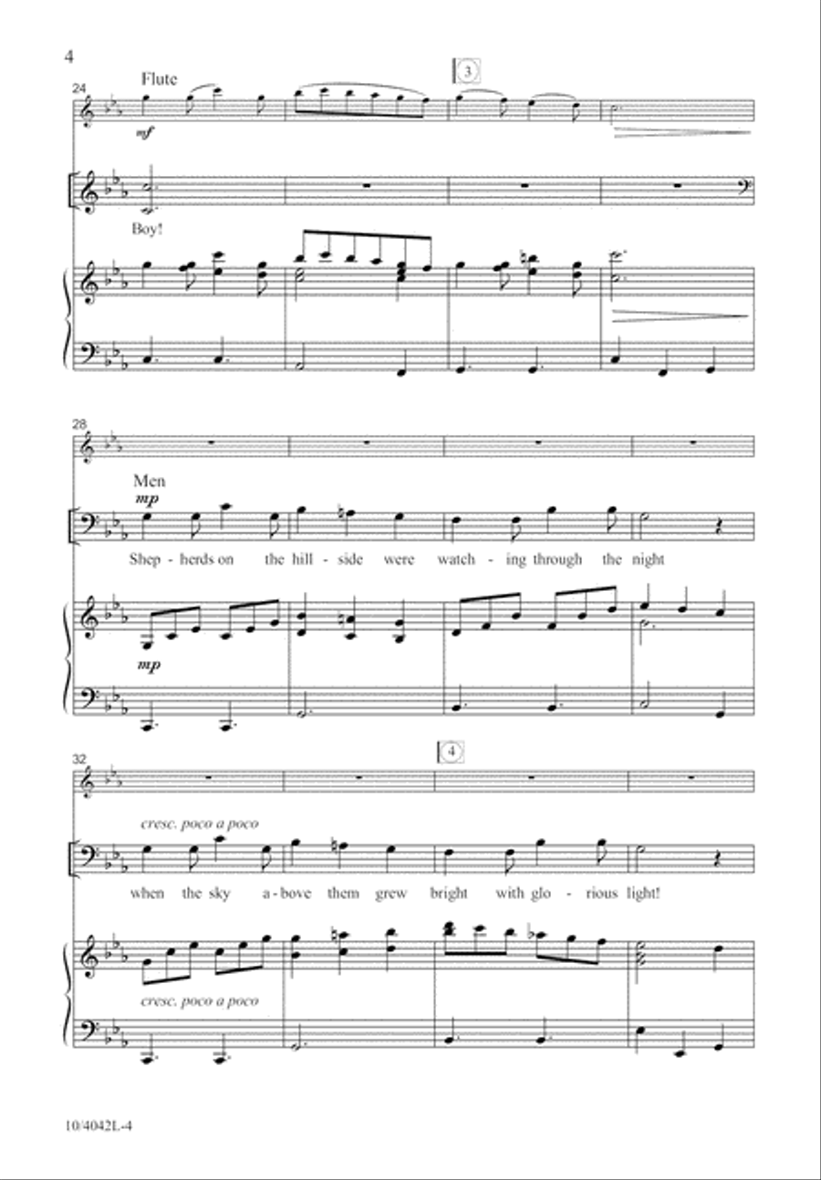 Heaven Sang for Joy Heaven Sang for Joy 3-Part scores gallery preview page 5