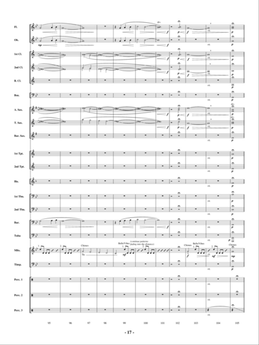 Repercussions Concert Band scores gallery preview page 16