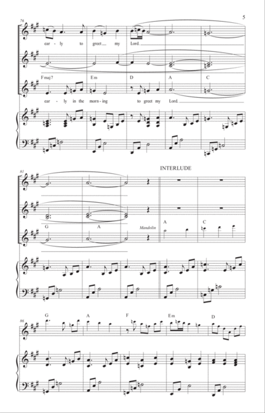My Morning Song My Morning Song SA scores gallery preview page 6