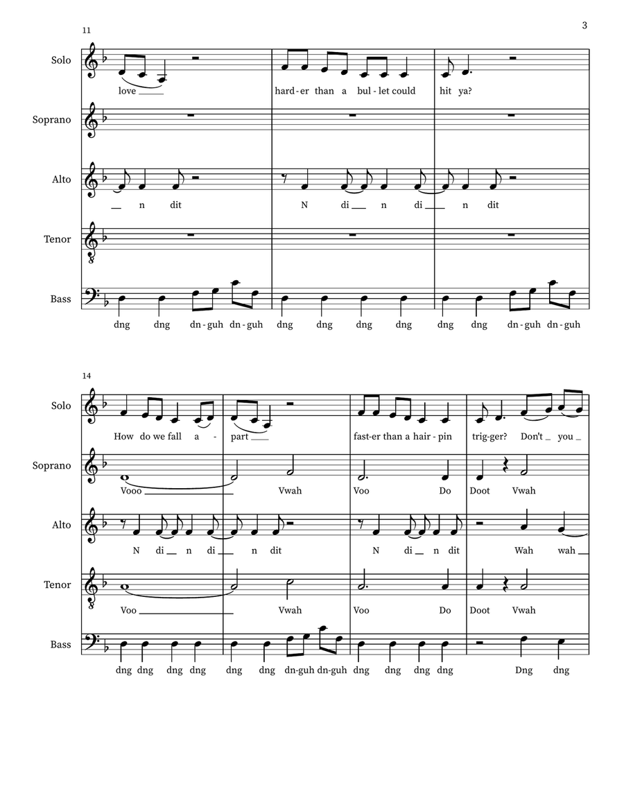 River River Choir scores gallery preview page 3