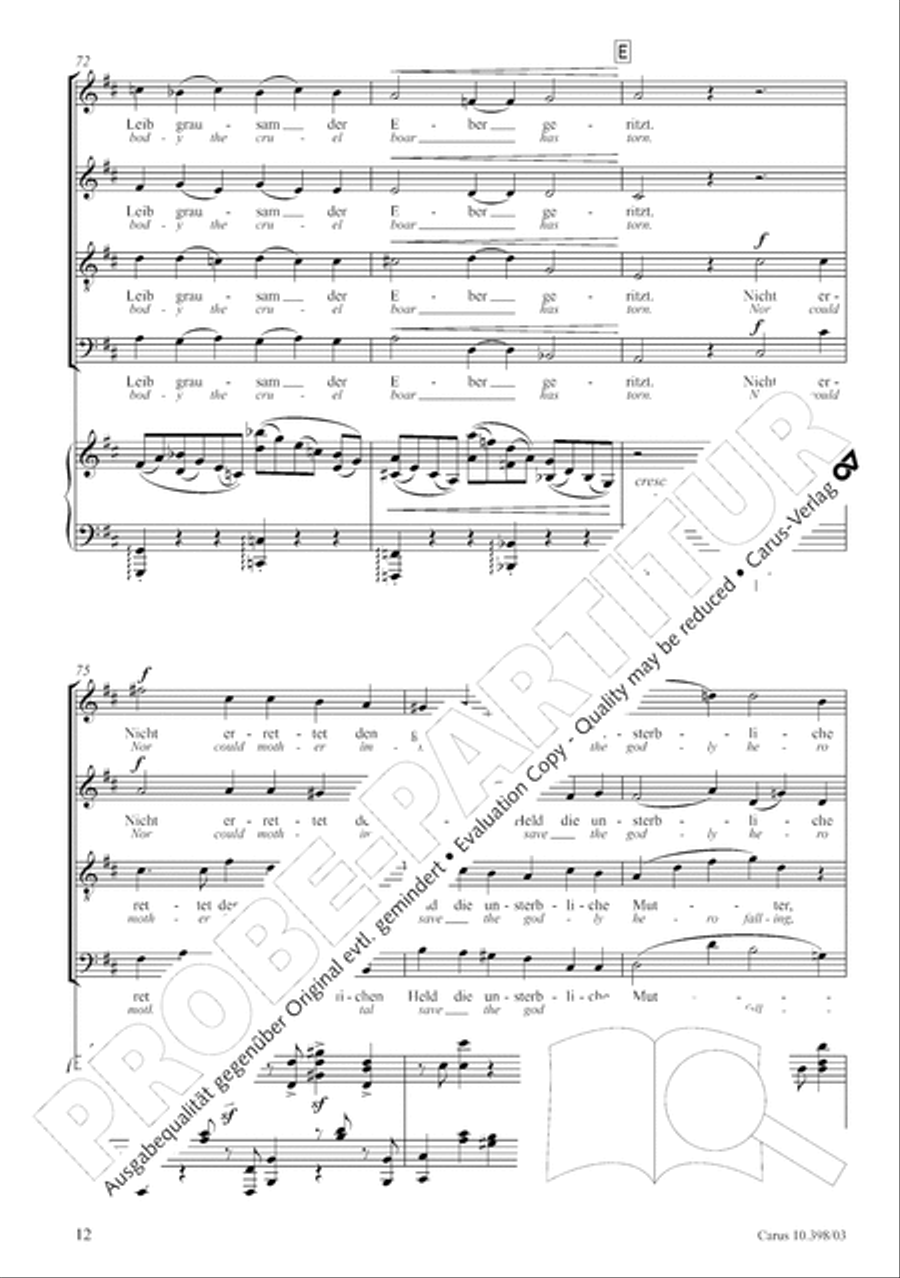 Naenie 4-Part scores gallery preview page 13