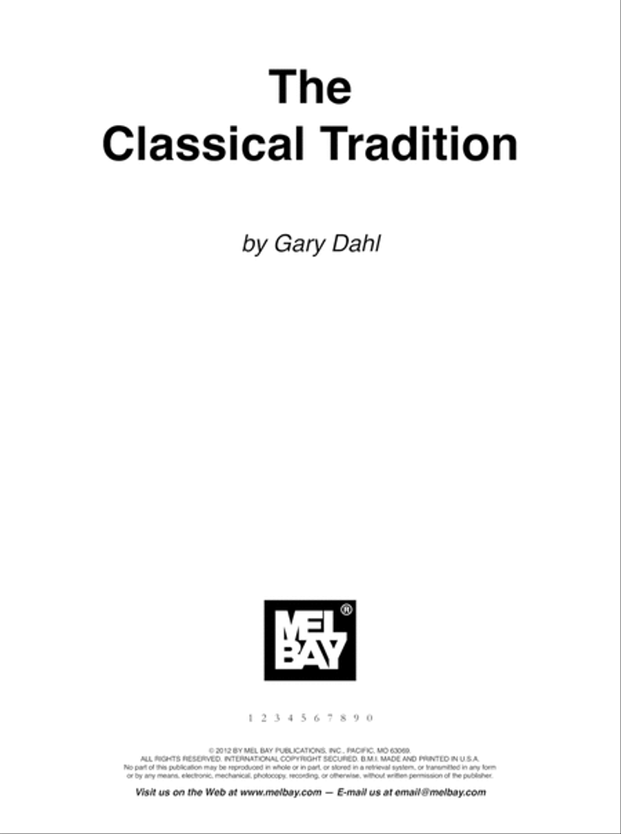 The Classical Tradition