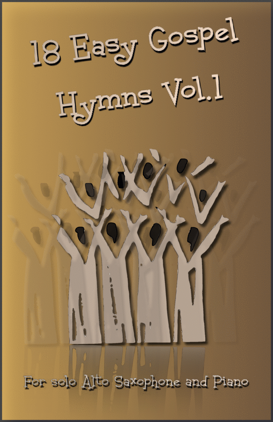 18 Gospel Hymns Vol.1 for Solo Alto Saxophone and Piano Alto Saxophone scores gallery preview page 1