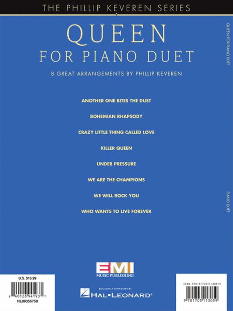 Queen for Piano Duet Queen for Piano Duet 1 Piano, 4-Hands scores gallery preview page 7