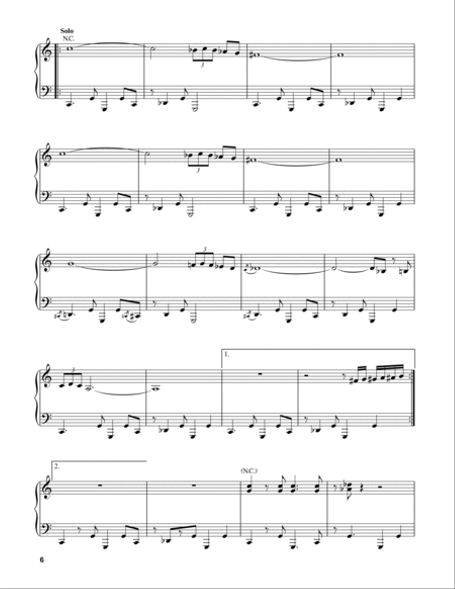 Un Poco Loco Piano scores gallery preview page 6