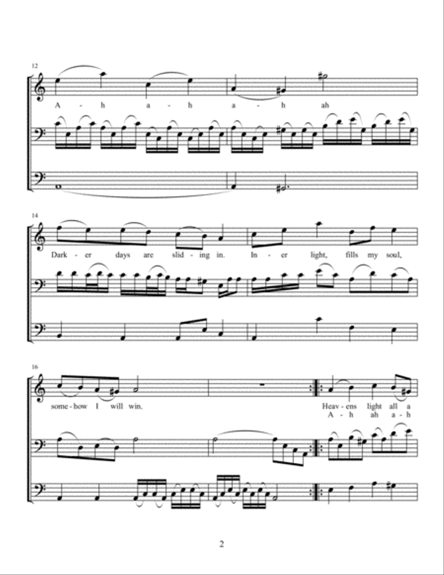 Angels Fly Angels Fly Small Ensemble scores gallery preview page 4