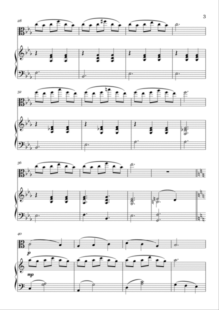 Pela Luz Dos Olhos Teus Pela Luz Dos Olhos Teus Viola scores gallery preview page 4