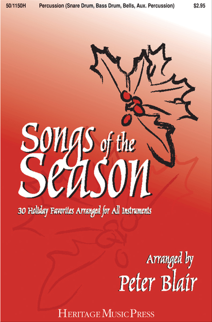 Songs of the Season - Percussion (SD, BD, Bells, Aux. Percussion) Percussion Ensemble scores gallery preview page 1