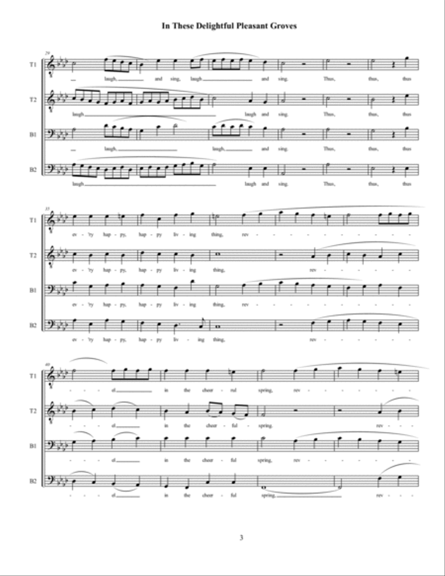 Five Classics for Male Ensemble 2-Part scores gallery preview page 4