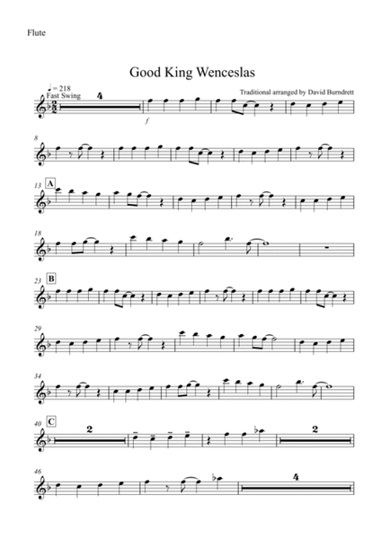 Good King Wenceslas (Jazzy Style!) for School Wind Band image number null