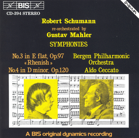Symphonies Nos. 3 and 4 Re-Or