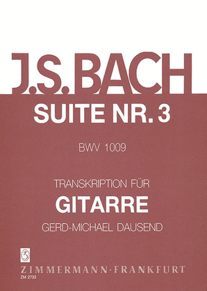 Book cover for Six Suites BWV 1009