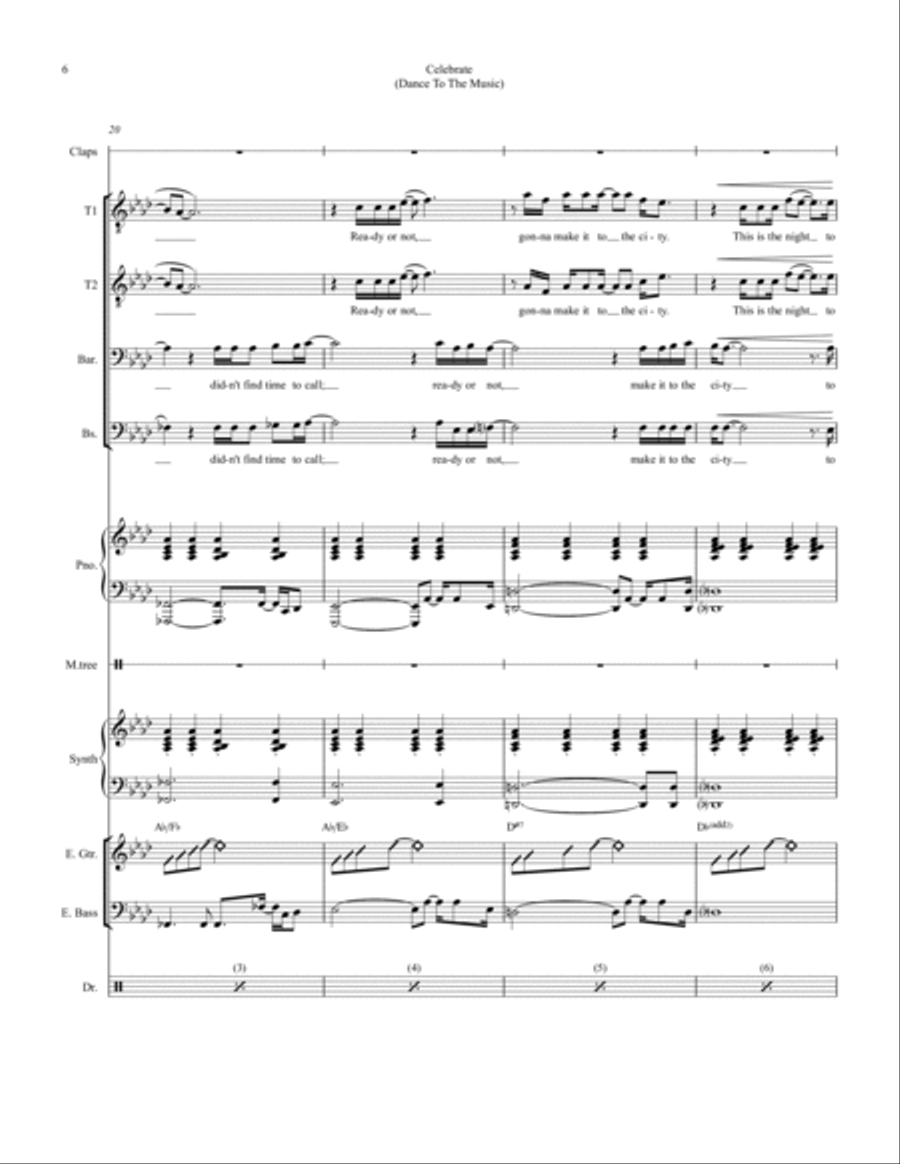 Celebrate Small Ensemble scores gallery preview page 6