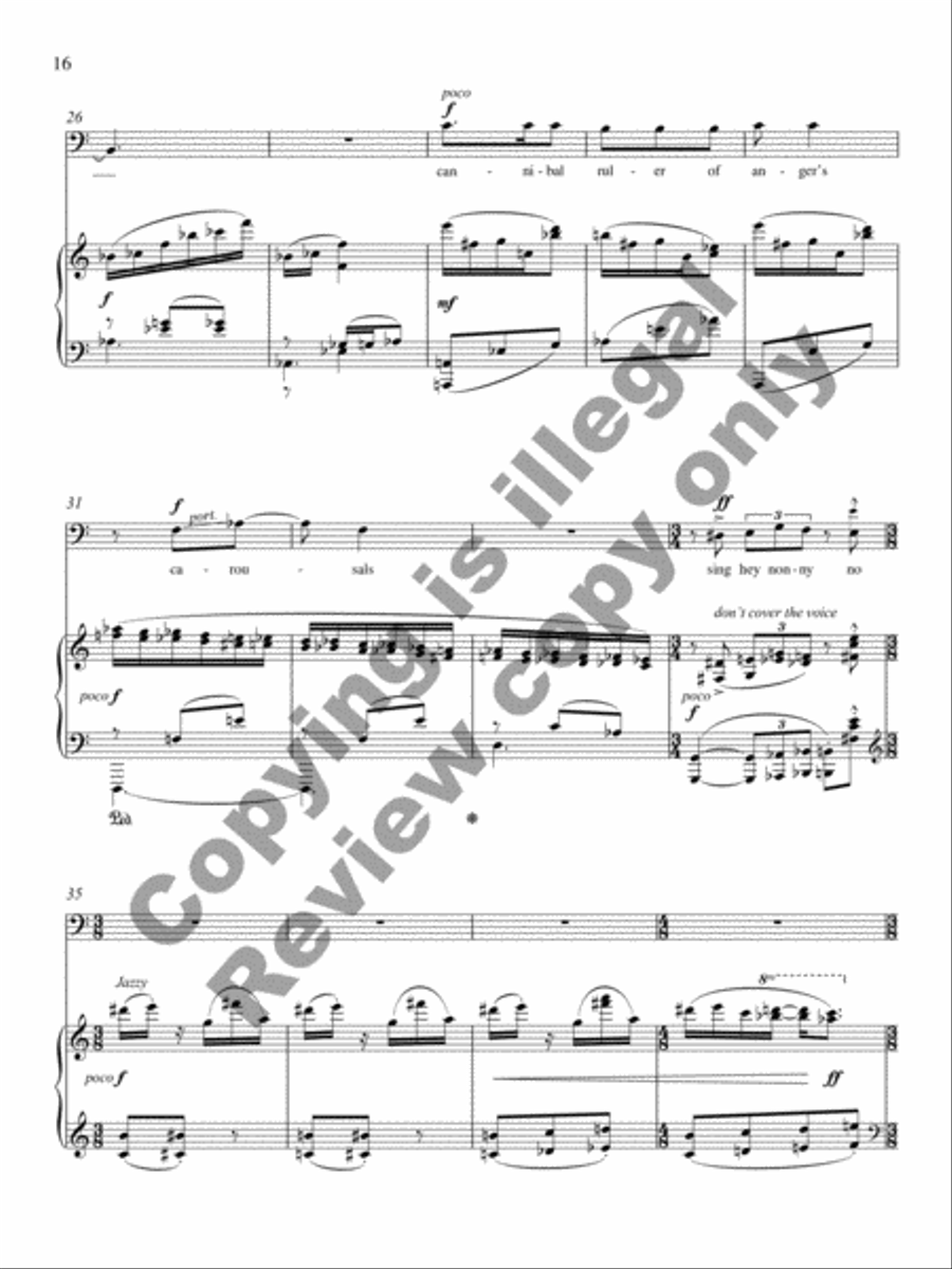 Songs for Baritone, Volume 1 Baritone Voice scores gallery preview page 12