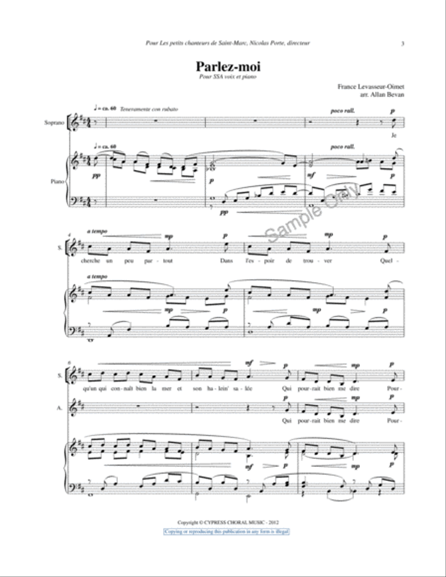 Parlez-Moi SSA scores gallery preview page 3