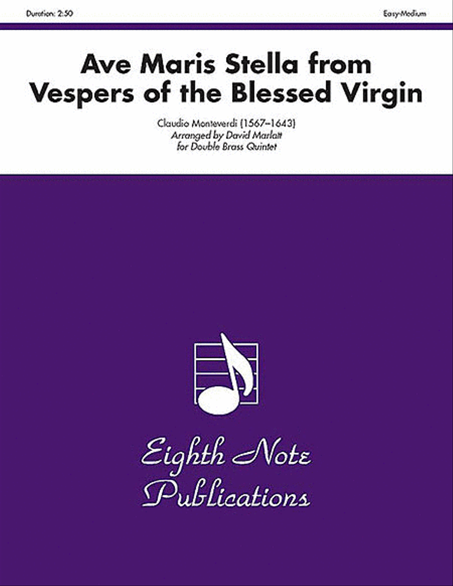 Ave Maris Stella (from Vespers of the Blessed Virgin)