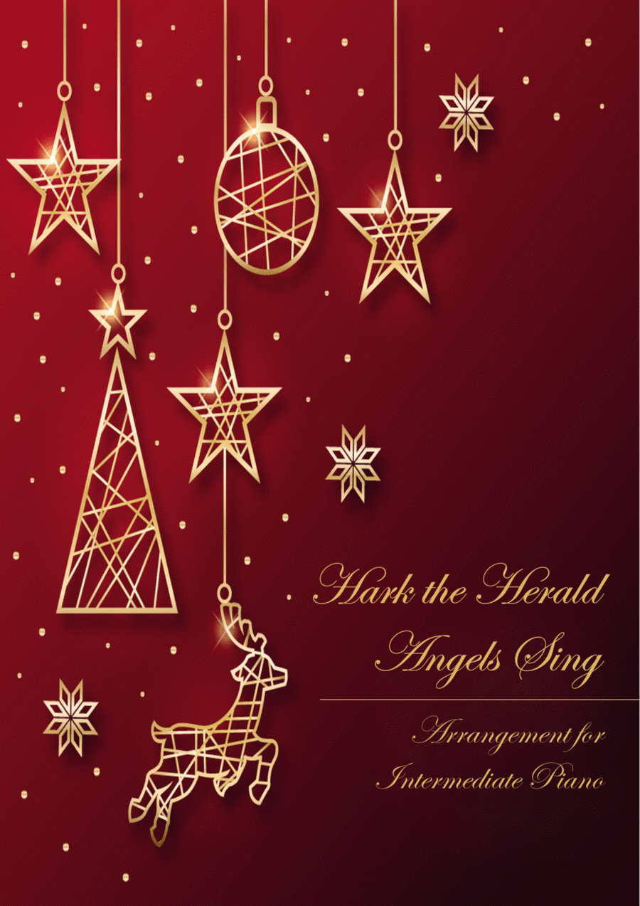 Hark the Herald Angels Sing (piano solo) Piano Method scores gallery preview page 1