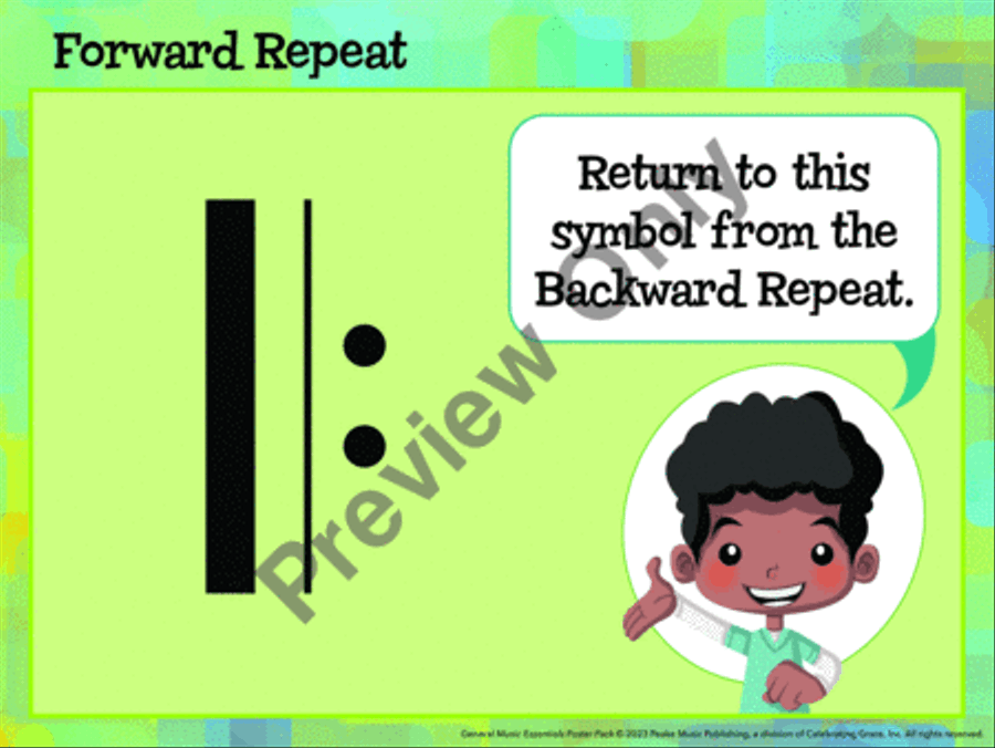 General Music Essentials Poster Pack Posters & Prints scores gallery preview page 12