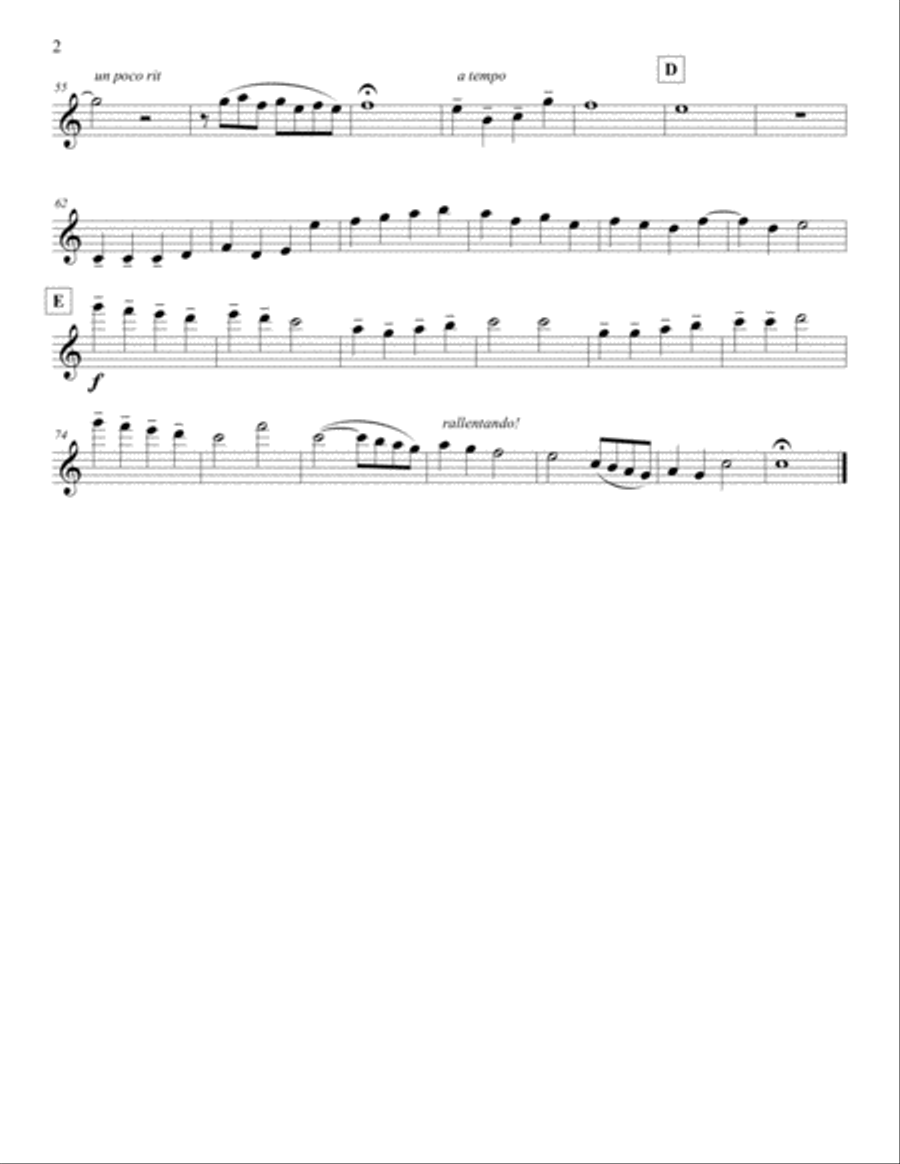 Good King Wenceslas - a Contrapuntal Fantasy Woodwind Quintet scores gallery preview page 2