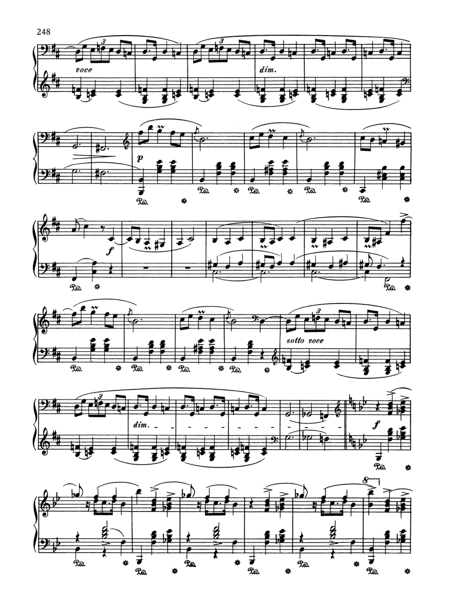 Mazurka in B minor, Op. 33, No. 4 Piano Solo scores gallery preview page 3