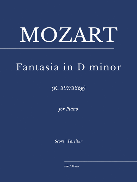 Mozart: Fantasia in D minor, K. 397 - As played By Víkingur Ólafsson image number null
