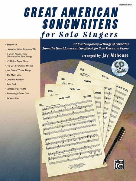 Great American Songwriters for Solo Singers - High voice (Book and CD)