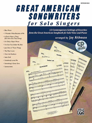 Book cover for Great American Songwriters for Solo Singers