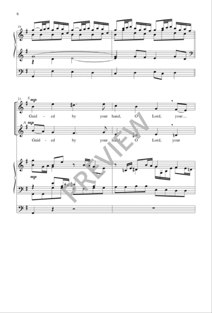 Sheep May Safely Graze 4-Part scores gallery preview page 7