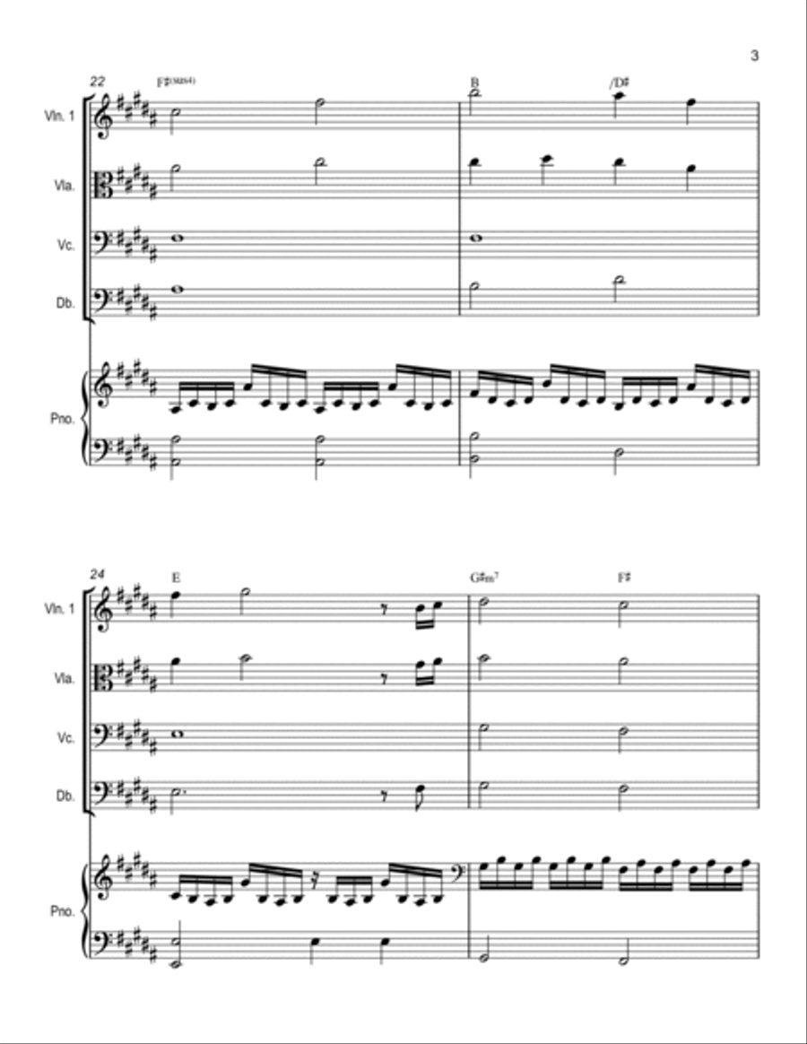 The Ninth Hour Cello scores gallery preview page 3