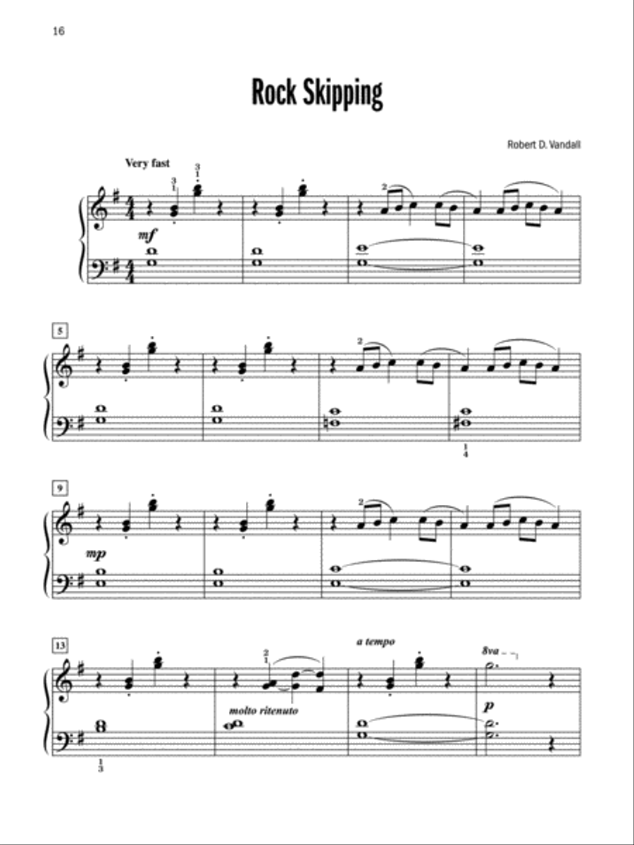 Celebrated Virtuosic Solos, Book 2 Piano Solo scores gallery preview page 5