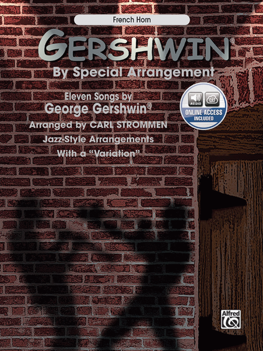 Gershwin By Special Arrangement French Horn Book And Cd