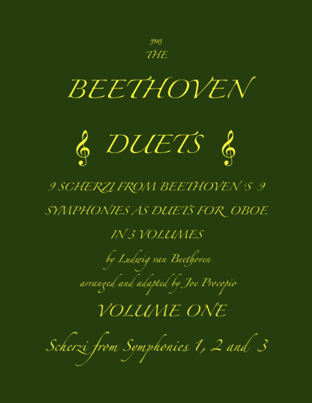 The Beethoven Duets For Oboe Complete Collection (All 9 Scherzi) image number null