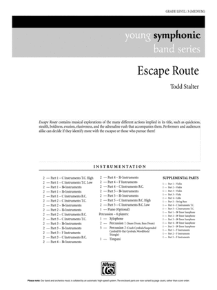 Escape Route: Score