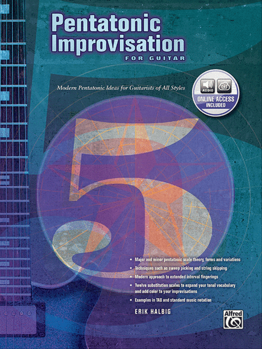 Pentatonic Improvisation for Guitar Guitar Tablature scores gallery preview page 1